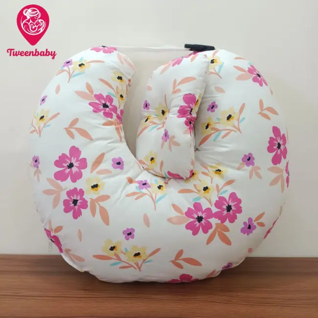 Premium Nursing & Breastfeeding Pillow with Adjustable Belt